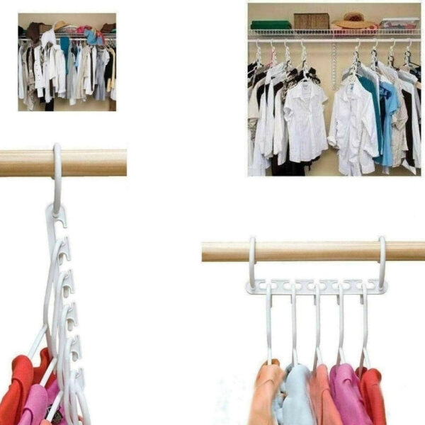 8Pcs Space Saving Magic Wonder Hanger