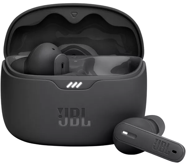 JBL Tune Beam Wireless Bluetooth Noise-Cancelling Earbuds – Black